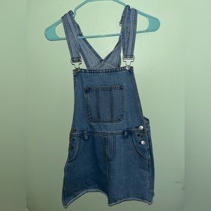 Brandy Melville Denim Overall Dress